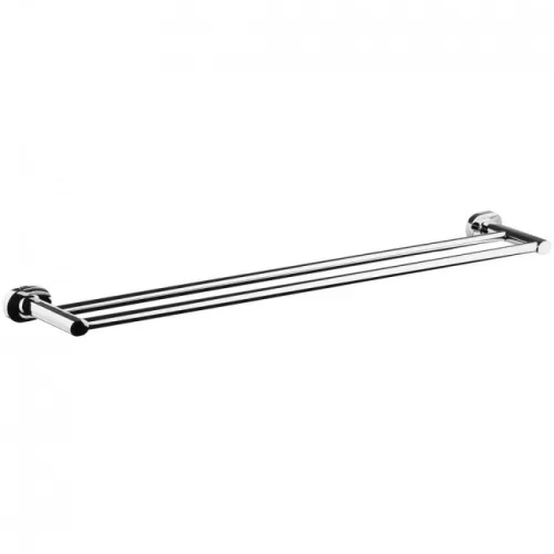 Bisk Go dupla törölközőtartó 60 cm króm 07030