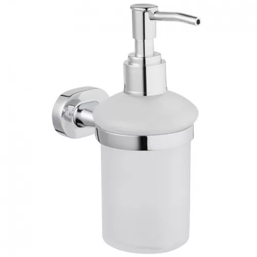 Bisk Go folyékony szappanadagoló króm üveg 07031