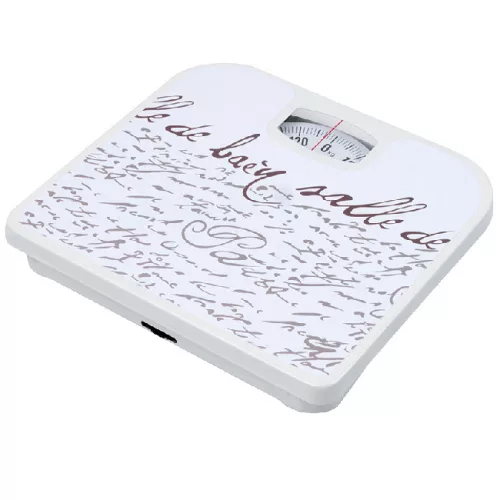 Bisk mechanikus személymérleg szöveg mintás 07050