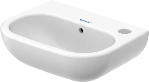 Duravit D-Code Kézmosó fehér Magasfényű 360 mm (07053600082)