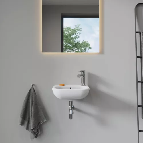 Duravit D-Code Kézmosó fehér Magasfényű 360 mm (07053600082)