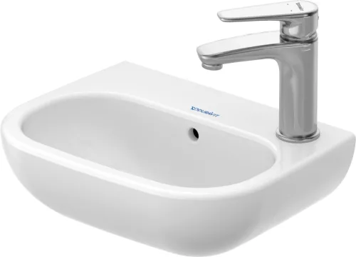 Duravit D-Code Kézmosó fehér Magasfényű 360 mm (07053600092)