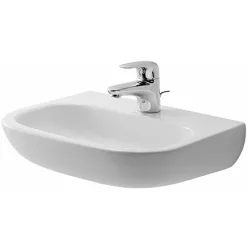   Duravit D-Code Kézmosó Med fehér Magasfényű 450 mm (07074500002)