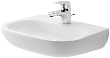 Duravit D-Code Kézmosó Med fehér Magasfényű 450 mm (07074500002)