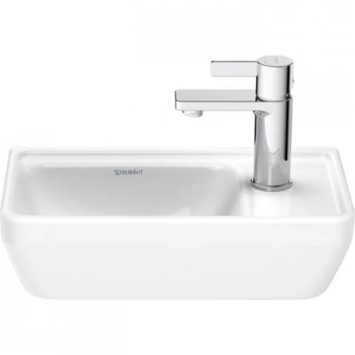 Duravit D-Neo kézmosó csaplyuk jobbra alul mázas 40x22 0739400041