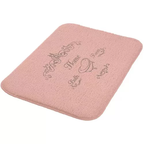 Bisk Home memórihabos fürdőszobai szőnyeg rózsaszín 50x80 07496