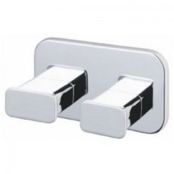 Bisk Tore dupla fogas króm 07823