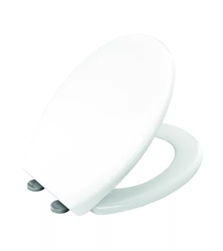Bisk DUAL 07834 duroplast soft closing wc ülőke, fehér  (07834)