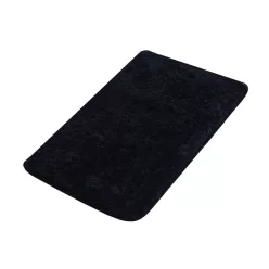   Bisk Nicesea 07923 kádkilépő, fürdőszobai szőnyeg 45X70 cm, fekete  (07923)