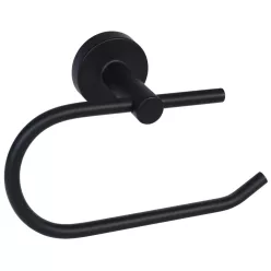   Bisk FOR YOU BLACK 08255 fedél nélküli papírtartó matt fekete (08255)