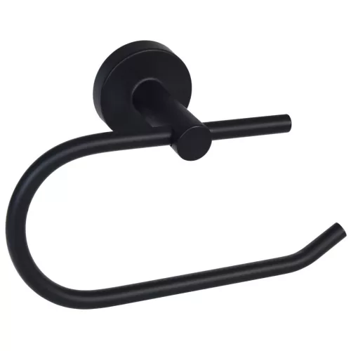 Bisk FOR YOU BLACK 08255 fedél nélküli papírtartó matt fekete (08255)