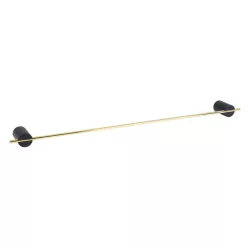 Bisk SINTRA 600 mm törölközőtartó fekete/arany (08307)