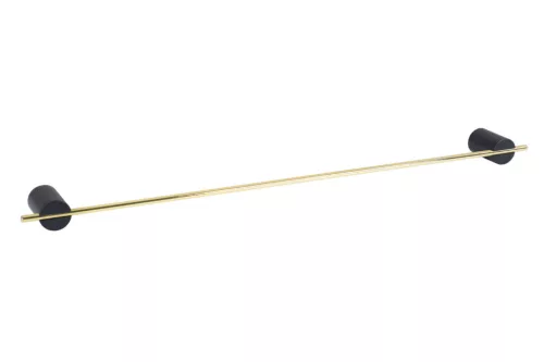 Bisk SINTRA 600 mm törölközőtartó fekete/arany (08307)