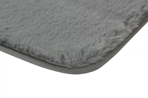 Bisk MOLA 08375 50x80 mikroszálas fürdőszobaszőnyeg, szürke (08375)