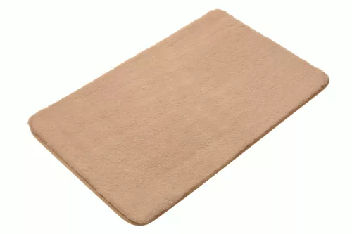 Bisk MOLA 08376 50x80 mikroszálas fürdőszobaszőnyeg, bézs (08376)