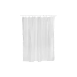   Bisk RIST 08377 180x200 textil zuhanyfüggöny, fehér (08377)