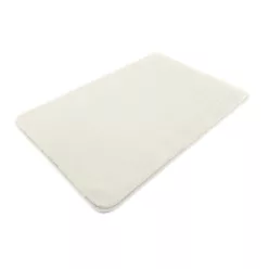   Bisk MOLA 08529 50x80 mikroszálas fürdőszobaszőnyeg, ekrü (08529)