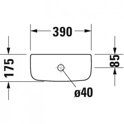 Duravit D-CODE monoblokkos WC tartály fehér 0927000004