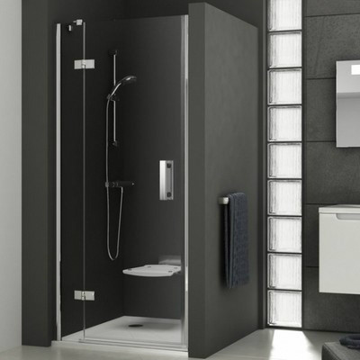 Ravak Matrix MSD2-110 zuhanyajtó (A) bal króm+transparent