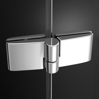 Ravak Matrix MSD2-110 zuhanyajtó (A) bal króm+transparent