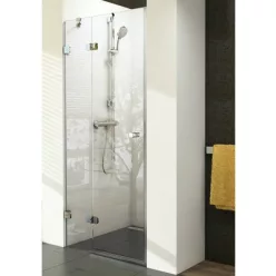   Ravak Brilliant BSD2-80 A-bal zuhanyajtó króm+transparent, (790-805)