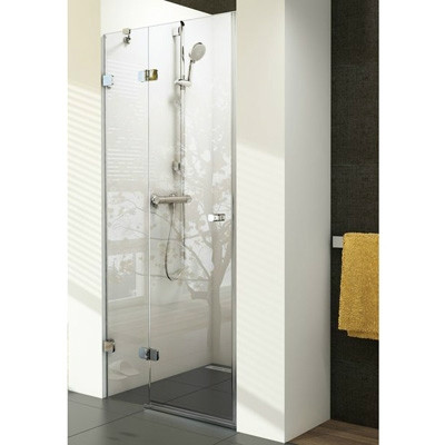 Ravak Brilliant BSD2-100 A-jobb zuhanyajtó króm+transparent, (990-1005)