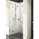 Ravak BRILLIANT BSD3-110 jobb oldali zuhanyajtó króm profil transparent üveg (0UPD0A00Z1)