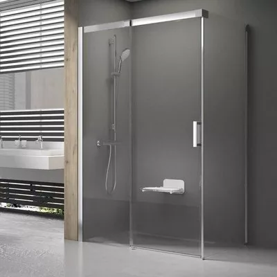 Ravak Matrix MSDPS 100x80 zuhanykabin bal szatén+transparent