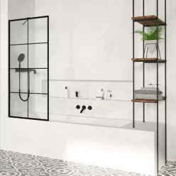Modo New Black PNJ 50cm Factory kádparaván fekete 10006050-54-55 rajza