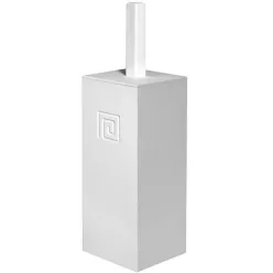 Bisk Meander álló WC kefe fehér műanyag 10090