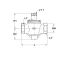 Mofém AHA gömbcsap | Vízfőcsap 3/4” (113-0019-00)