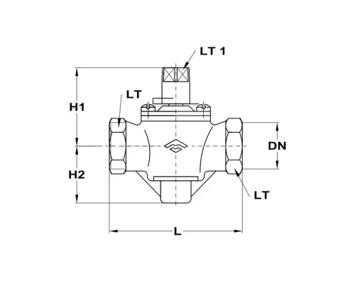 Mofém AHA gömbcsap | Vízfőcsap 3/4” (113-0019-00)