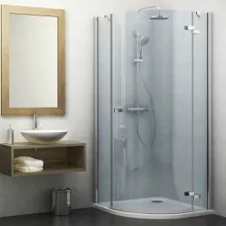   Roltechnik GRP1 1000 íves zuhanykabin brillant profil transparent betét jobbos (130-100000P-00-02)
