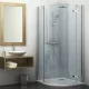 Roltechnik GRP1 900 íves zuhanykabin brillant profil transparent betét jobbos (130-900000P-00-02)