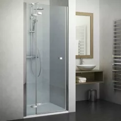   Roltechnik GDNL1 1500 egyszárnyas zuhanyajtó brillant profil transparent betét (134-150000l-00-02)