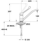 Mofém Junior Evo orvosi csaptelep 159-0022-00