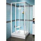 Ravak SUPERNOVA ASRV3-90 zuhanyajtó fehér profil transparent üveg (15V70102Z1)