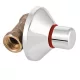 Mofém csempe szelep 3/4 col piros 164-0017-00