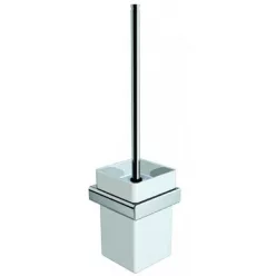   Teka Formentera kerámia WC kefe szett króm tartóval (17-085-02-00)