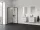 Ravak Blix II NBLRV2 80x80 zuhanykabin fekete+transparent