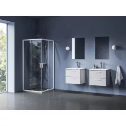   Ravak Blix II NBLRV2 80x80 zuhanykabin matt fehér+transparent