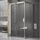 Ravak Matrix MSRV4-100x100 zuhanykabin szatén+transparent