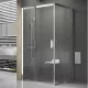 Ravak Matrix MSRV4-100x100 zuhanykabin szatén+transparent