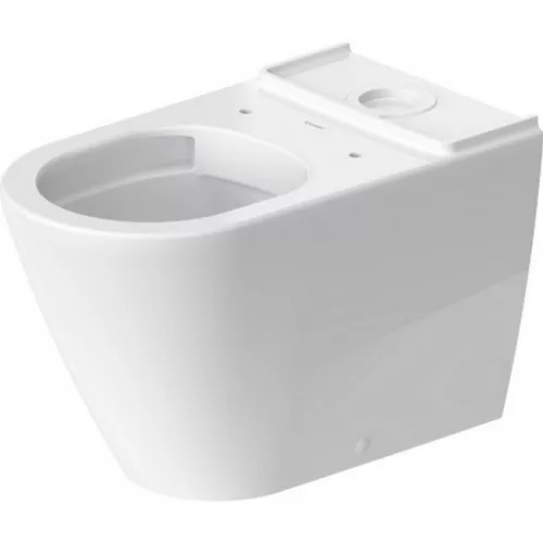 Duravit D-Neo monoblokkos Rimfree WC csésze Vario kifolyással rajz