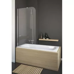   Radaway Torrenta PNJ B kádparaván 80 cm grafit balos (201101-105NL)