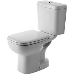 Duravit D-CODE monoblokkos WC csésze alsó kifolyás mélyöblítés 21110100002 rajz