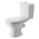 Duravit D-CODE monoblokkos WC csésze hátsó kifolyású (21110900002)