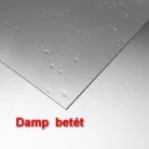 Roltechhnik LSB 750 zuhanyfal fehér profil damp műanyag betét (216-7500000-04-04)