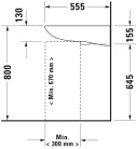 Duravit D-Code Mosdó Vital fehér Magasfényű 600 mm (23126000002)