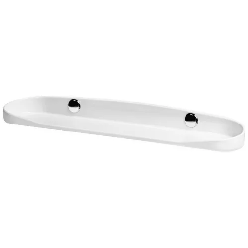 Bisk Sandra piperepolc 59 cm fehér műanyag 23202 rajza